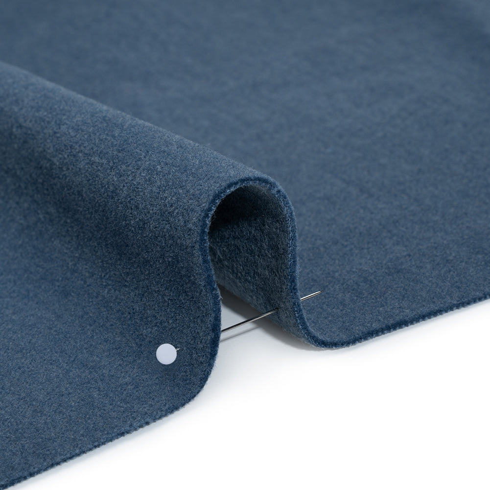 Wool and Cotton Upholstery Velveteen - Midnight - Dakota Collection Wool and Cotton Upholstery Velveteen - Midnight - Dakota Collection
