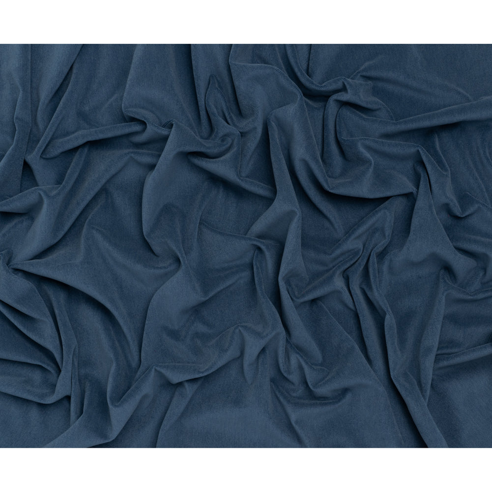 Wool and Cotton Upholstery Velveteen - Midnight - Dakota Collection Wool and Cotton Upholstery Velveteen - Midnight - Dakota Collection