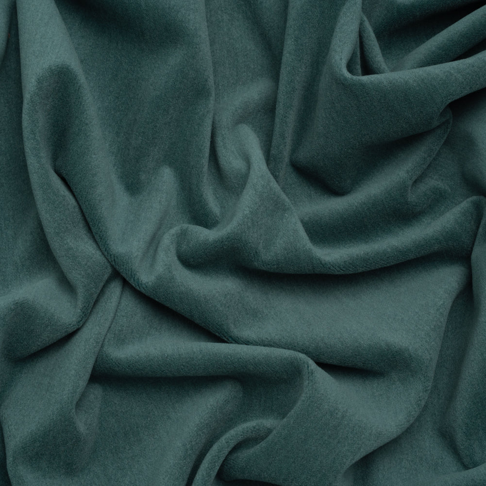 Wool and Cotton Upholstery Velveteen - Oceanic - Dakota Collection Wool and Cotton Upholstery Velveteen - Oceanic - Dakota Collection