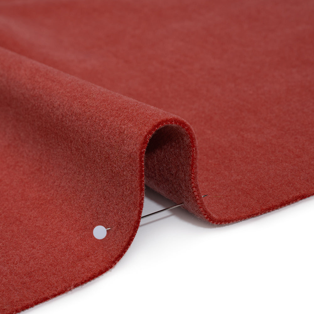 Wool and Cotton Upholstery Velveteen - Rouge - Dakota Collection Wool and Cotton Upholstery Velveteen - Rouge - Dakota Collection