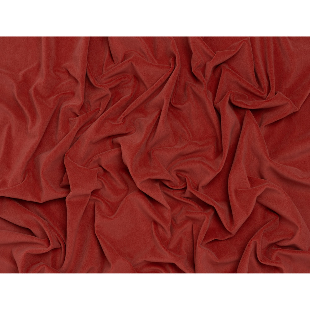 Wool and Cotton Upholstery Velveteen - Rouge - Dakota Collection Wool and Cotton Upholstery Velveteen - Rouge - Dakota Collection