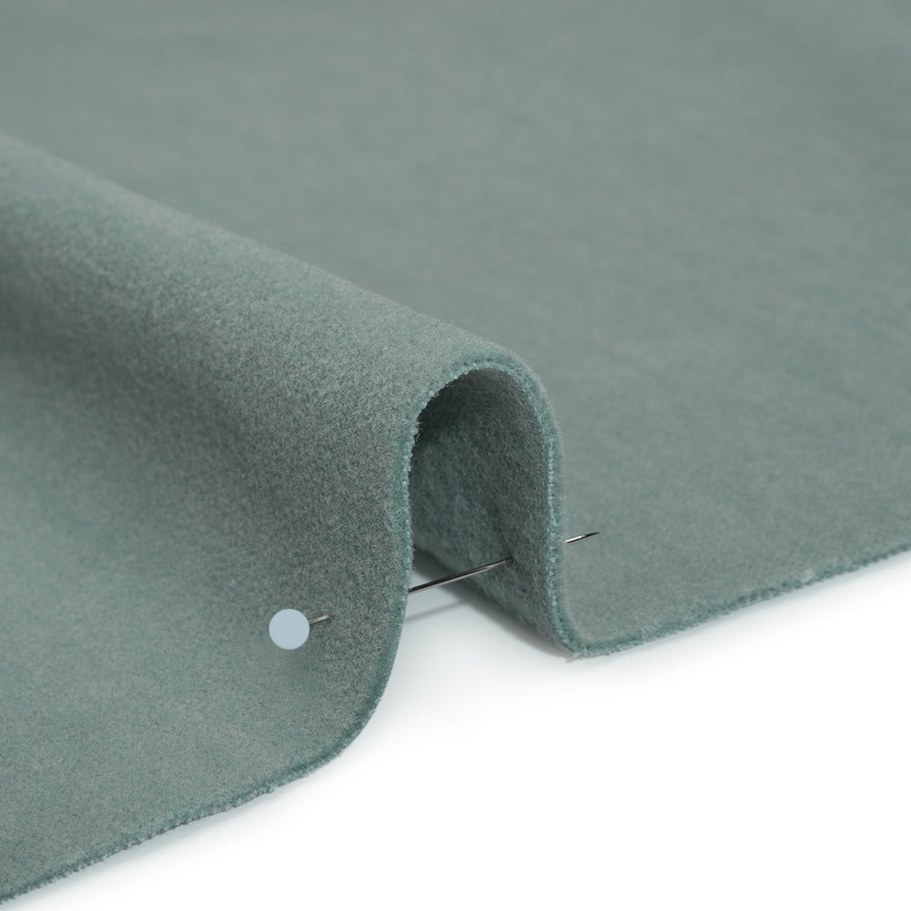 Wool and Cotton Upholstery Velveteen - Sky - Dakota Collection Wool and Cotton Upholstery Velveteen - Sky - Dakota Collection