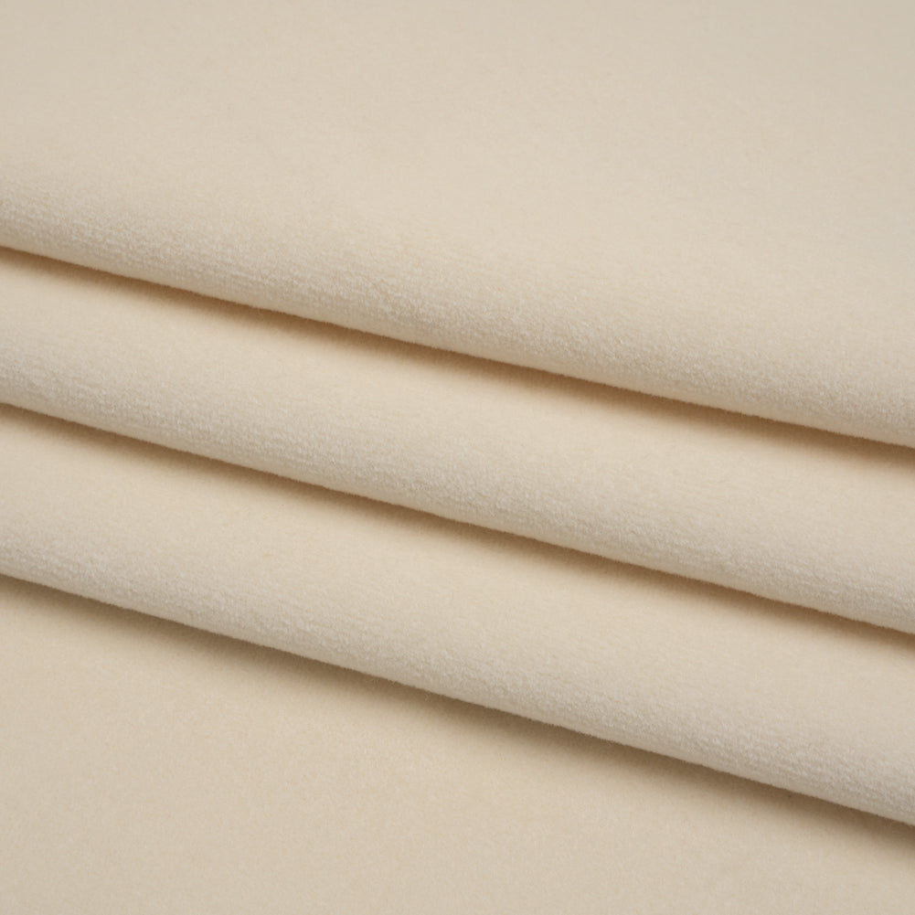 Wool and Cotton Upholstery Velveteen - Snow - Dakota Collection Wool and Cotton Upholstery Velveteen - Snow - Dakota Collection