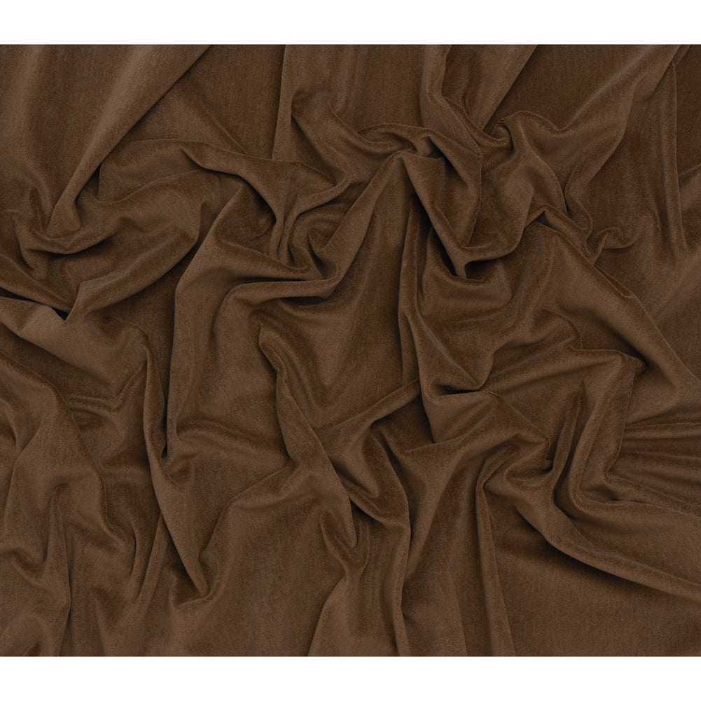 Wool and Cotton Upholstery Velveteen - Walnut - Dakota Collection Wool and Cotton Upholstery Velveteen - Walnut - Dakota Collection
