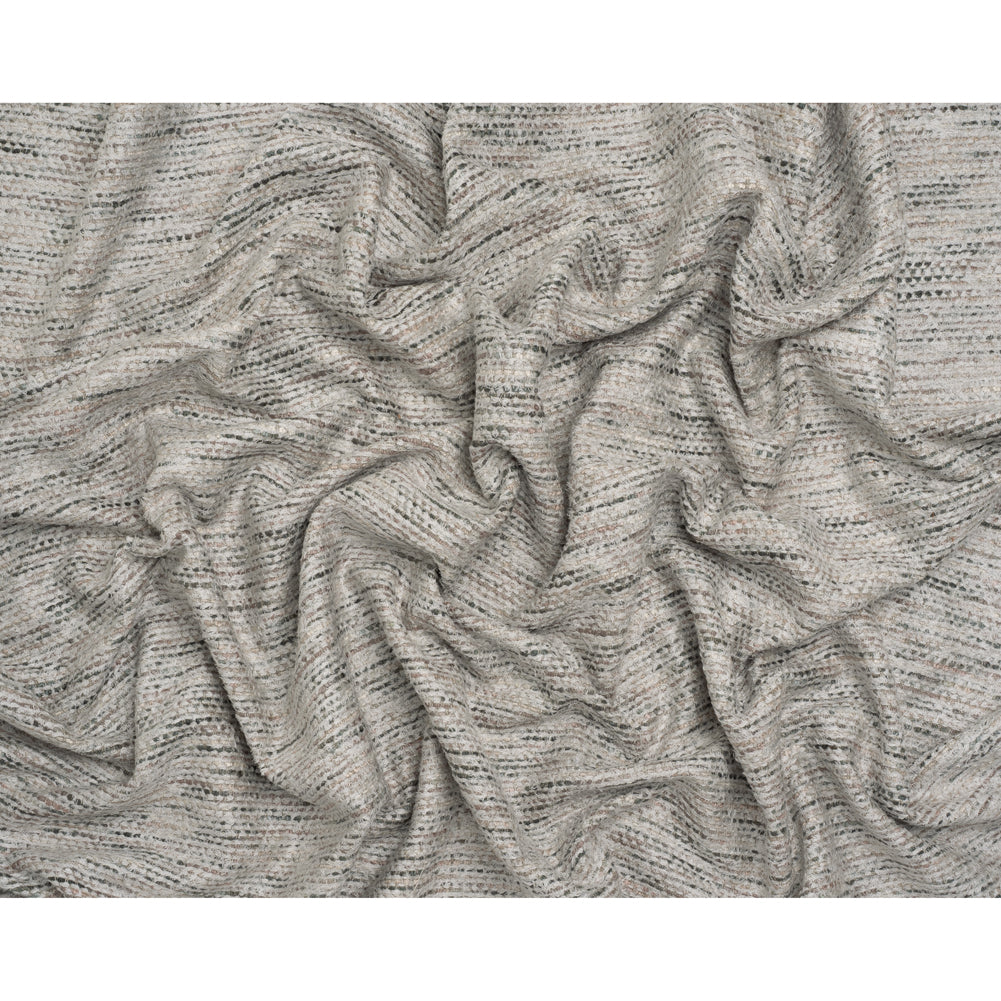 Recycled Olefin and Acrylic Upholstery Boucle and Chenille Tweed - Marble Stripes - Virginia Collection Full Recycled Olefin and Acrylic Upholstery Boucle and Chenille Tweed - Marble Stripes - Virginia Collection Full