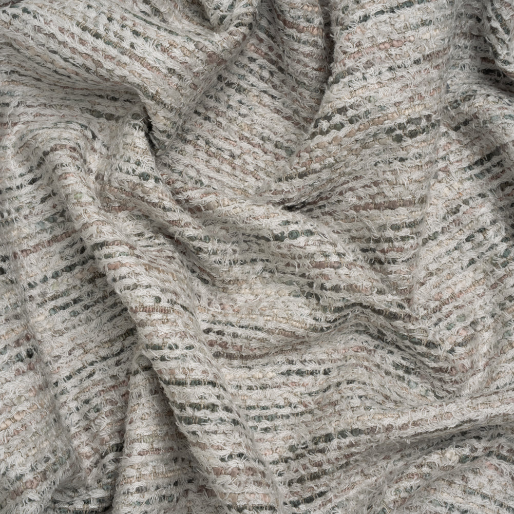 Recycled Olefin and Acrylic Upholstery Boucle and Chenille Tweed - Marble Stripes - Virginia Collection Recycled Olefin and Acrylic Upholstery Boucle and Chenille Tweed - Marble Stripes - Virginia Collection