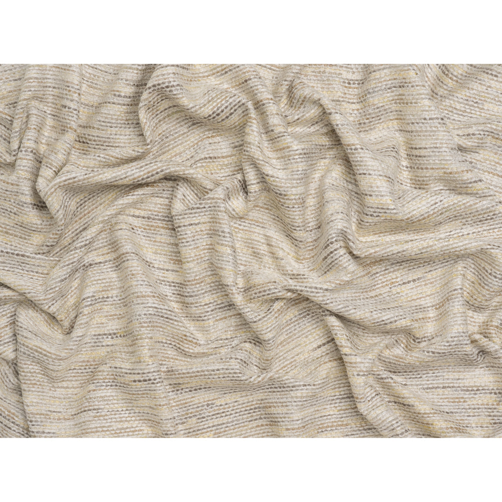 Recycled Olefin and Acrylic Upholstery Boucle and Chenille Tweed - Mist Stripes - Virginia Collection Full Recycled Olefin and Acrylic Upholstery Boucle and Chenille Tweed - Mist Stripes - Virginia Collection Full