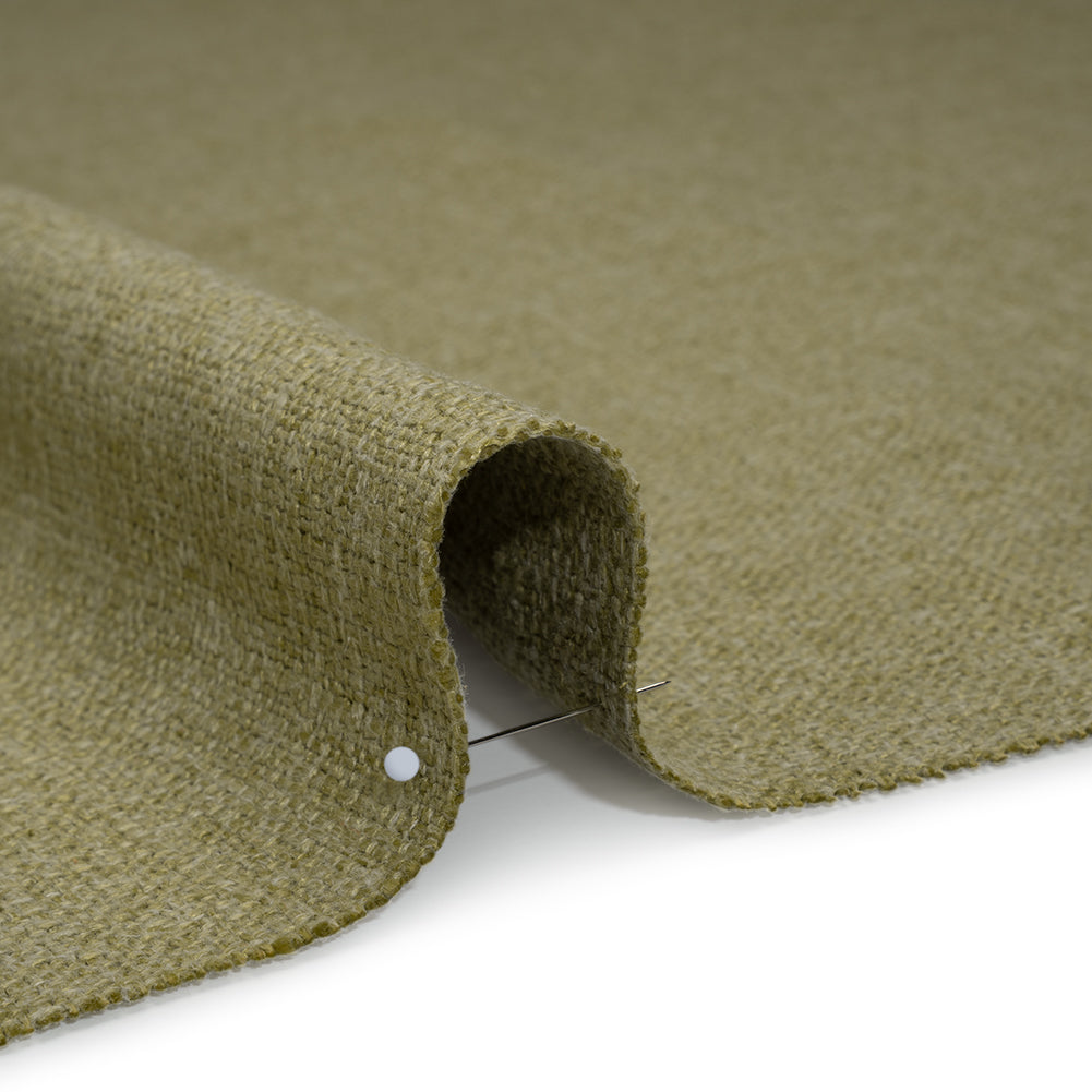 Polyester and Linen Textured Upholstery Woven - Pistachio - Georgia Collection Detail Polyester and Linen Textured Upholstery Woven - Pistachio - Georgia Collection Detail