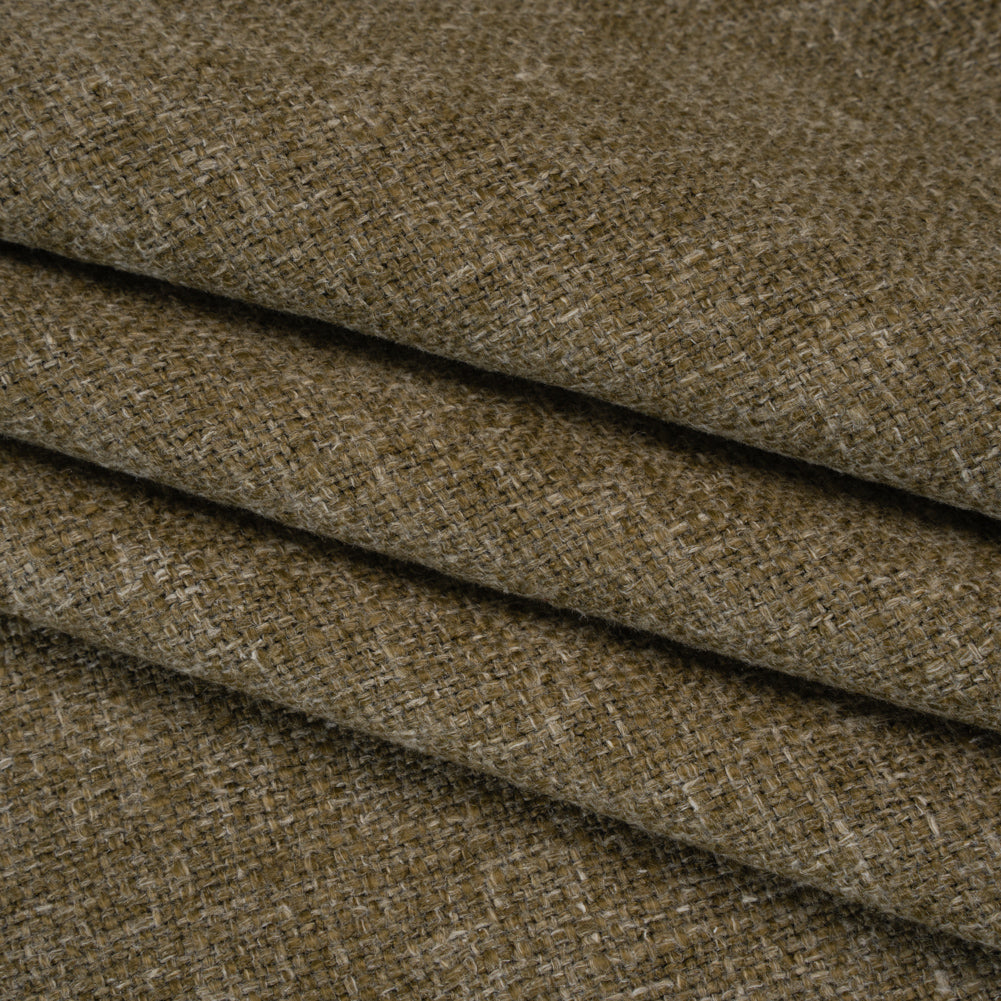 Polyester and Linen Textured Upholstery Woven - Silver Sage - Georgia Collection Polyester and Linen Textured Upholstery Woven - Silver Sage - Georgia Collection