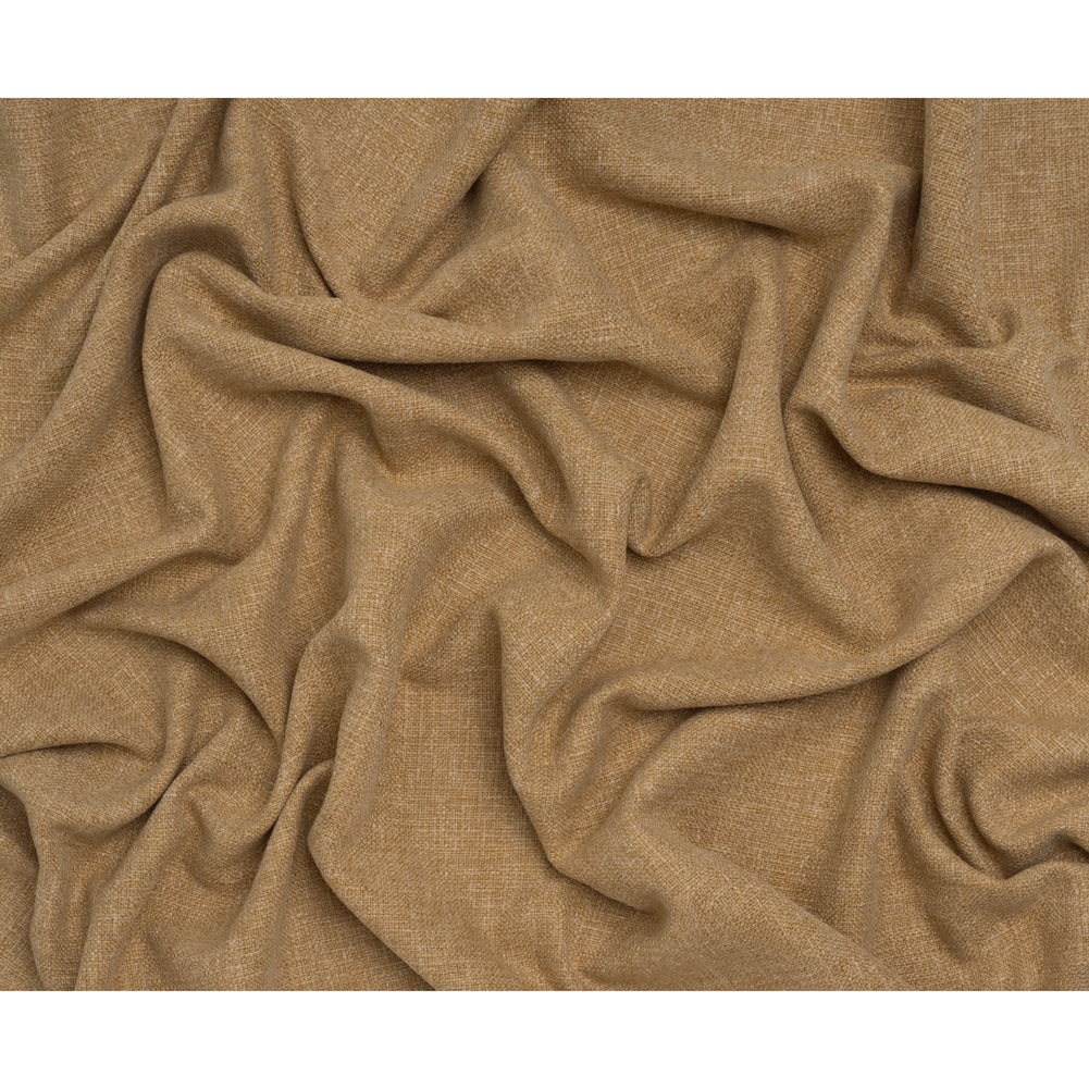 Polyester and Linen Textured Upholstery Woven - Wheat - Georgia Collection Polyester and Linen Textured Upholstery Woven - Wheat - Georgia Collection