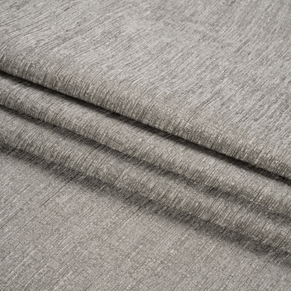 Luxe Home Decor Chenille 110" - White Onyx Striated - Mayberry Collection Folded Luxe Home Decor Chenille 110" - White Onyx Striated - Mayberry Collection Folded