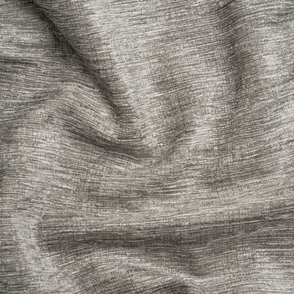 Luxe Home Decor Chenille 110" - White Onyx Striated - Mayberry Collection Luxe Home Decor Chenille 110" - White Onyx Striated - Mayberry Collection