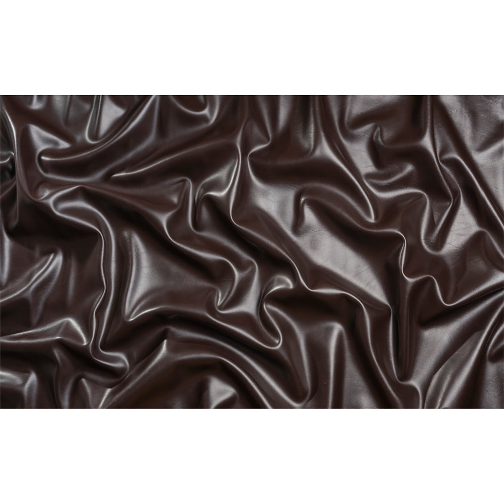 Upholstery Faux Leather with Brushed Fabric Backing - Brown - Alida Collection Full Upholstery Faux Leather with Brushed Fabric Backing - Brown - Alida Collection Full