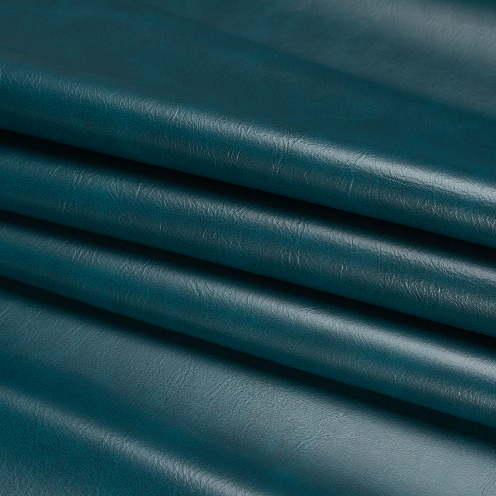 Upholstery Faux Leather with Brushed Fabric Backing - Twilight - Alida Collection Folded Upholstery Faux Leather with Brushed Fabric Backing - Twilight - Alida Collection Folded