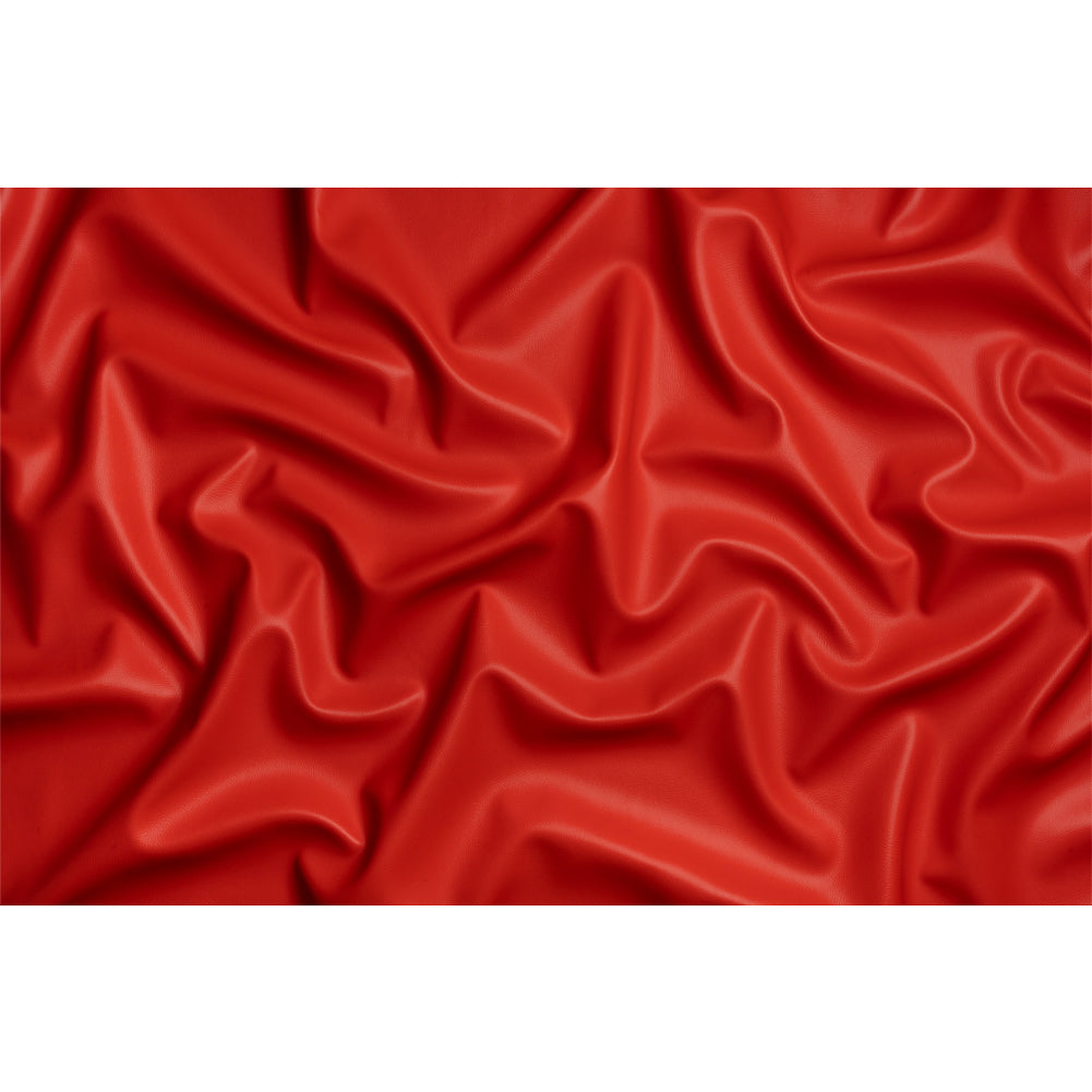 Outdoor Upholstery Faux Leather - Tomato Pebbled - Macoun Collection Full Outdoor Upholstery Faux Leather - Tomato Pebbled - Macoun Collection Full