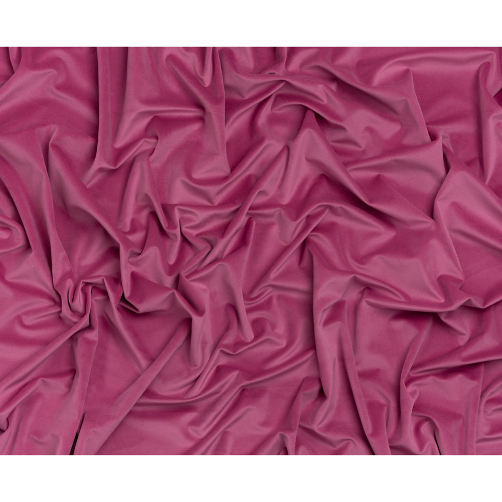 Polyester Upholstery Microvelvet - Raspberry Rose - Ramsey Collection Polyester Upholstery Microvelvet - Raspberry Rose - Ramsey Collection