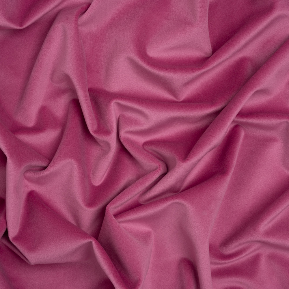 Polyester Upholstery Microvelvet - Raspberry Rose - Ramsey Collection Polyester Upholstery Microvelvet - Raspberry Rose - Ramsey Collection