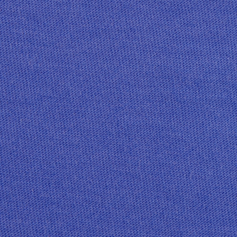 Periwinkle Organic Cotton Jersey Detail Periwinkle Organic Cotton Jersey Detail