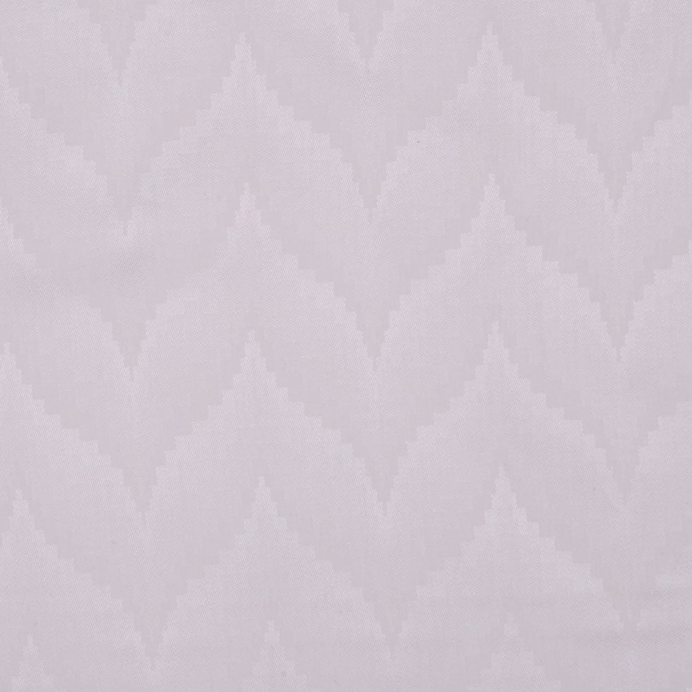 Off-White Zig-Zag Cotton Jacquard Off-White Zig-Zag Cotton Jacquard