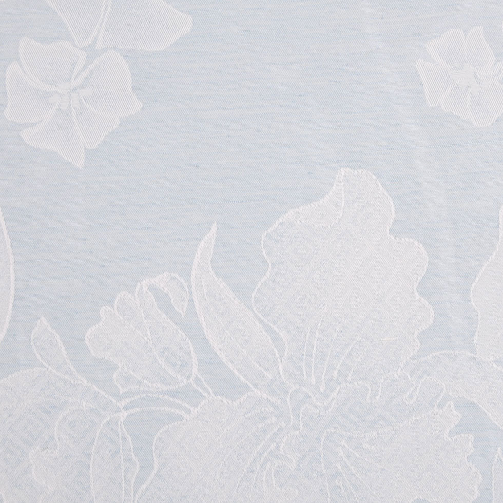 Italian Milky Green and Phantom Green Floral Jacquard Italian Milky Green and Phantom Green Floral Jacquard