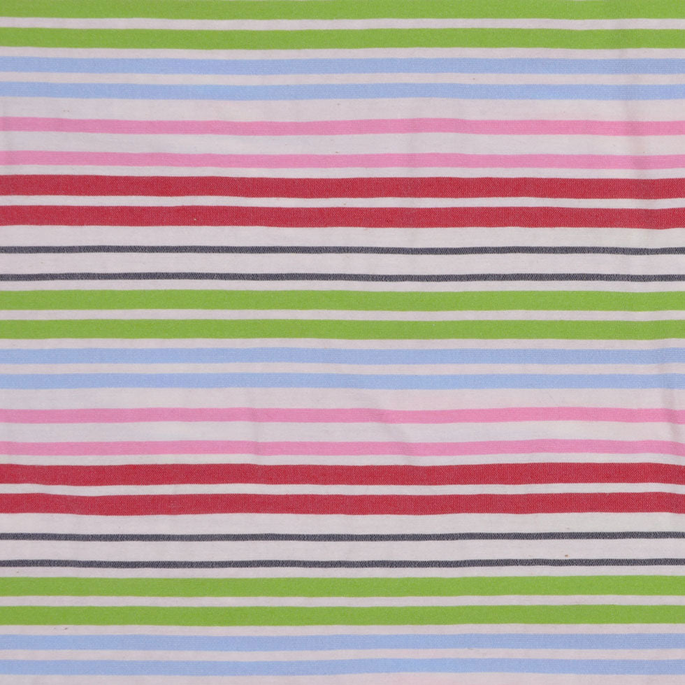 Multicolored Striped Cotton Stretch Seersucker Multicolored Striped Cotton Stretch Seersucker