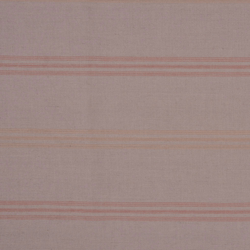 Dark Beige, Brick and Peach Striped Cotton Suiting Dark Beige, Brick and Peach Striped Cotton Suiting