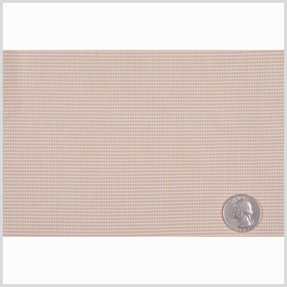 Beige/White Checks Shirting Full Beige/White Checks Shirting Full