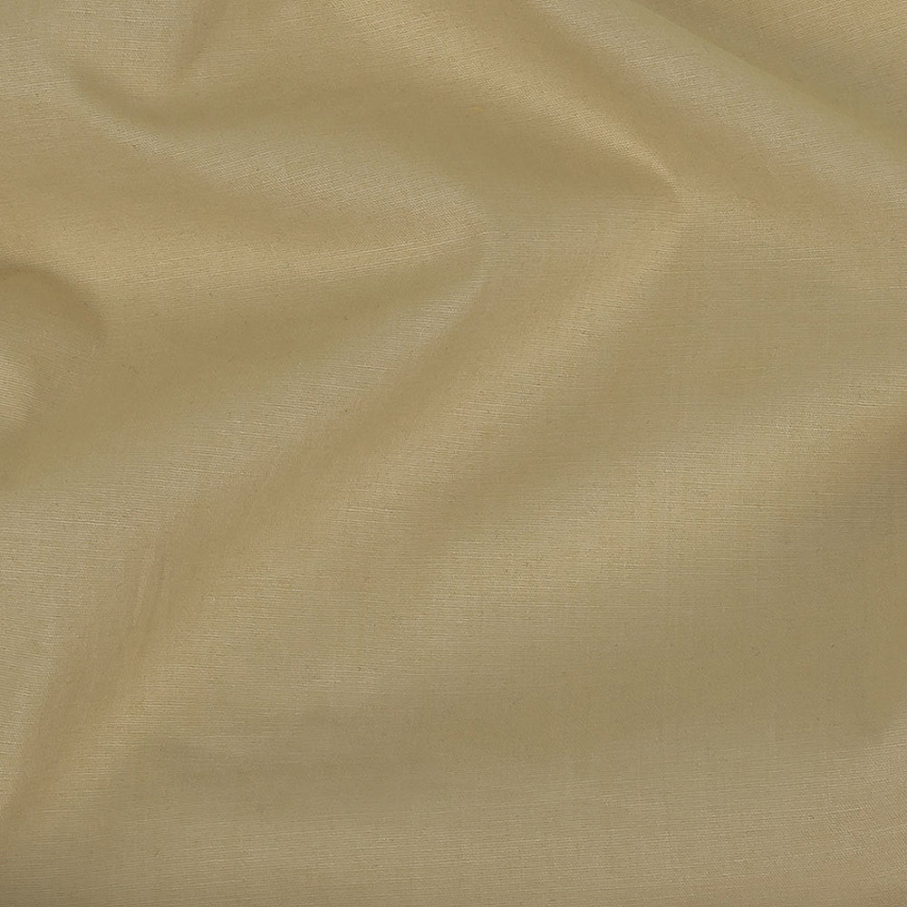 Warm Beige Stretch Cotton Poplin Warm Beige Stretch Cotton Poplin