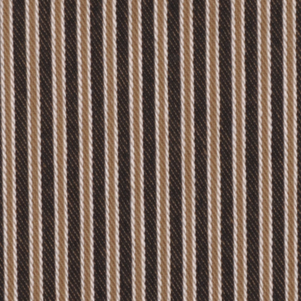 Olive and Moss Green Striped Denim Olive and Moss Green Striped Denim