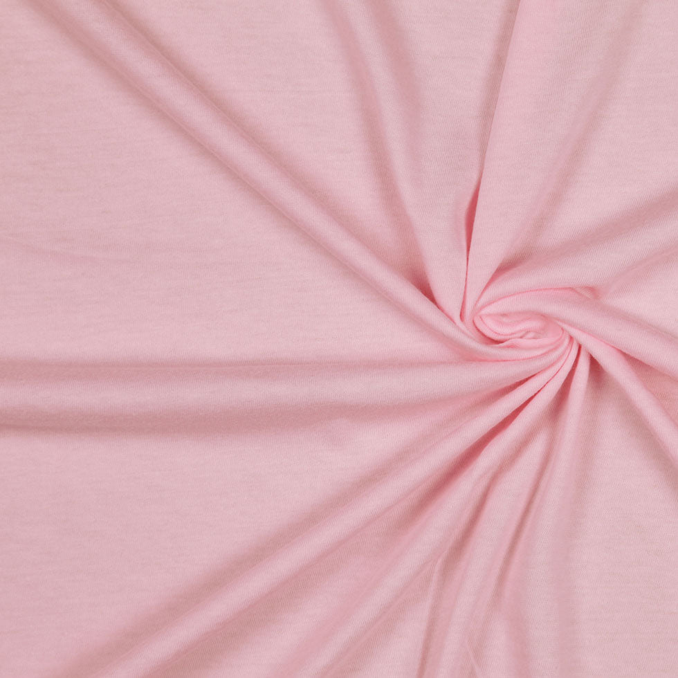 Pink Cotton and Rayon Jersey Pink Cotton and Rayon Jersey