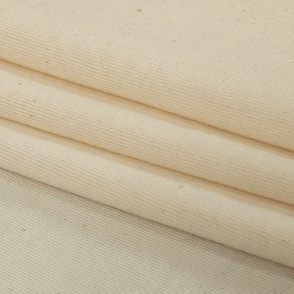 Eggnog Natural Flecks Cotton Jersey Folded Eggnog Natural Flecks Cotton Jersey Folded