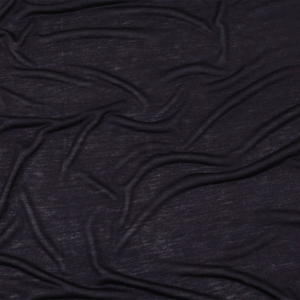 Midnight Navy Cotton and Rayon Jersey Midnight Navy Cotton and Rayon Jersey