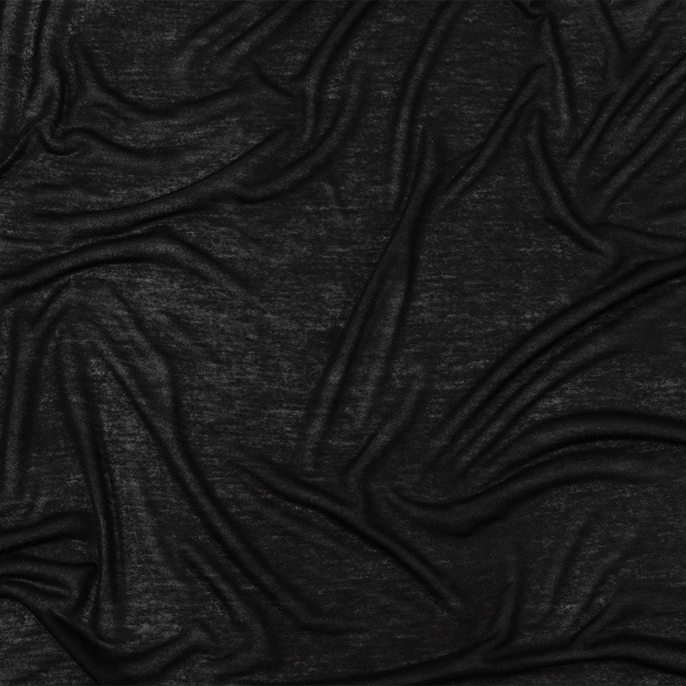 Black Lightweight Rayon Jersey Black Lightweight Rayon Jersey