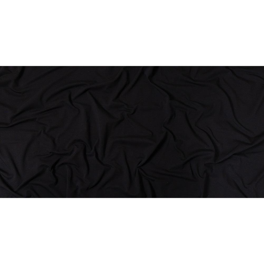 Black Stretch Cotton Jersey Full Black Stretch Cotton Jersey Full