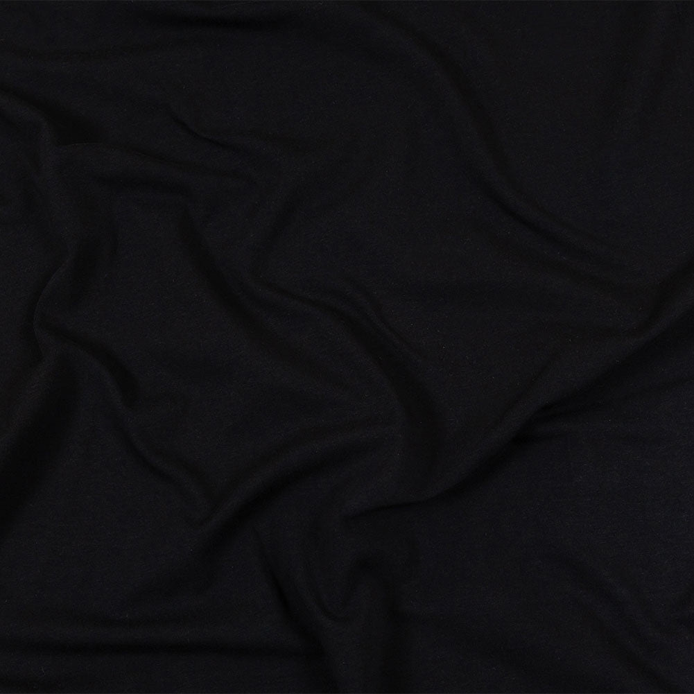 Black Stretch Cotton Jersey Black Stretch Cotton Jersey
