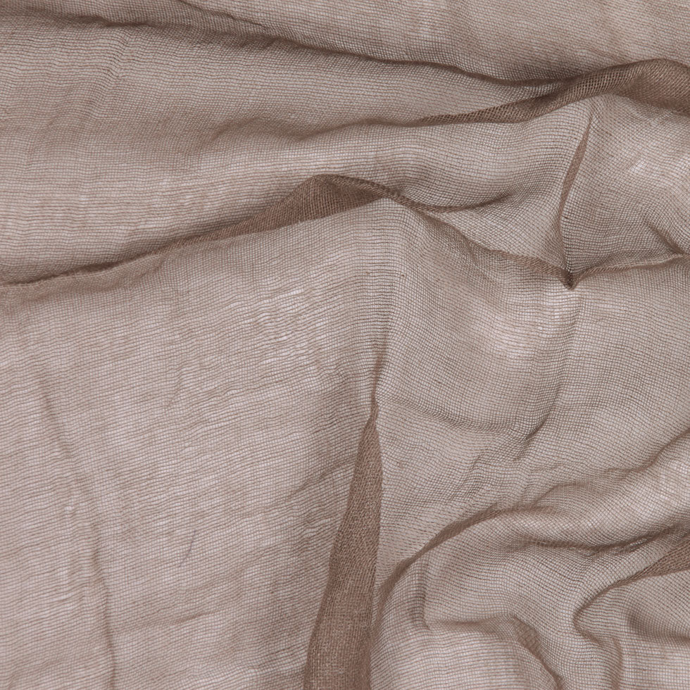 Brownie Mesh-Like Cotton Gauze Brownie Mesh-Like Cotton Gauze