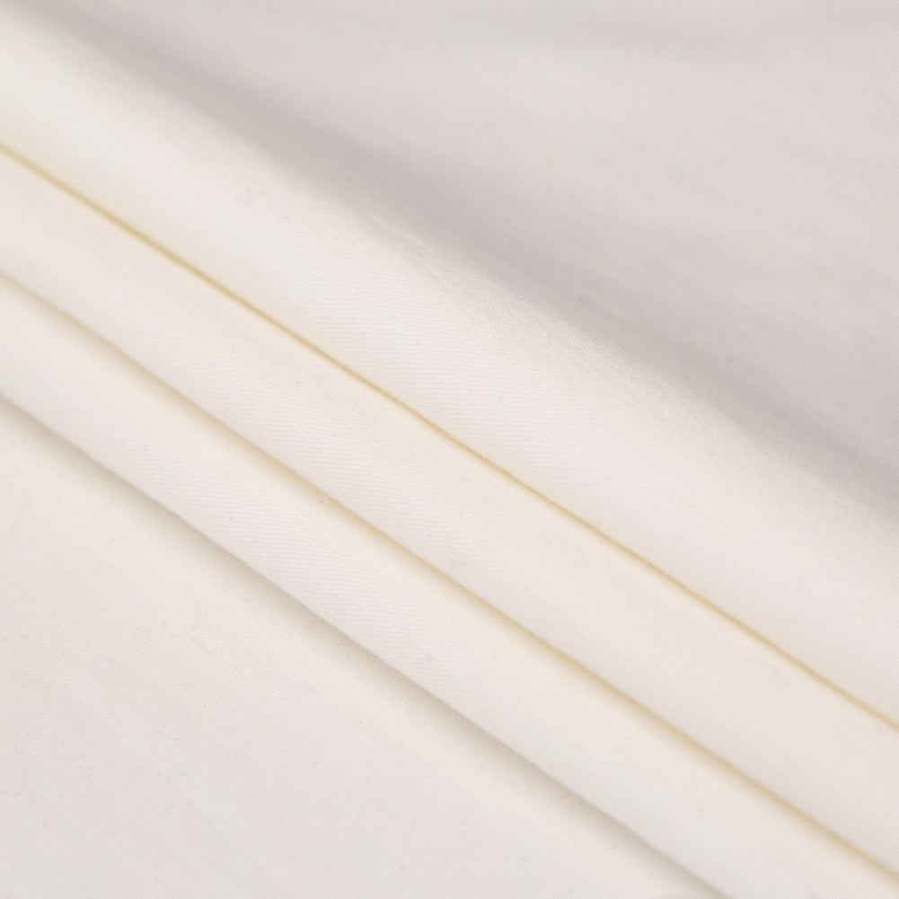 Off-White Textured Stretch Cotton Denim Folded Off-White Textured Stretch Cotton Denim Folded