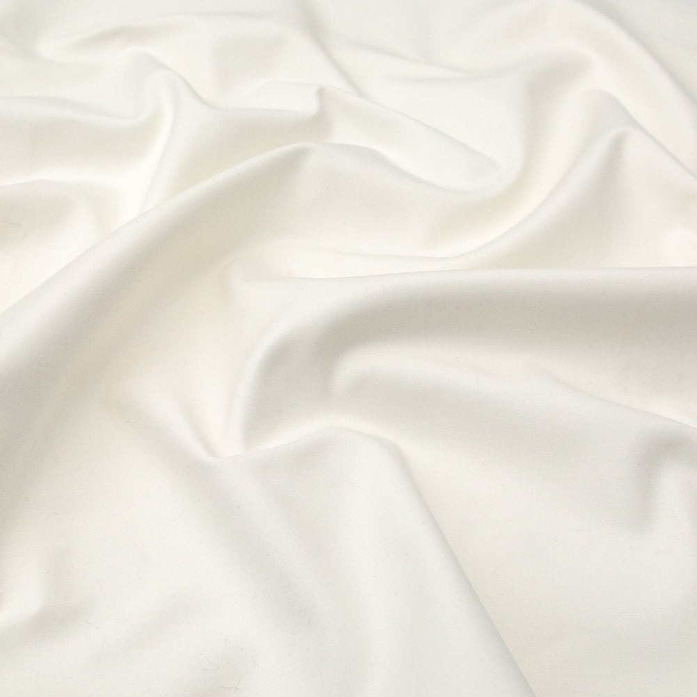 Whisper White Stretch Cotton Poplin Full Whisper White Stretch Cotton Poplin Full