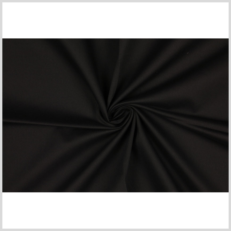 Theory Black Cotton-Lycra Cotton Twill Full Theory Black Cotton-Lycra Cotton Twill Full
