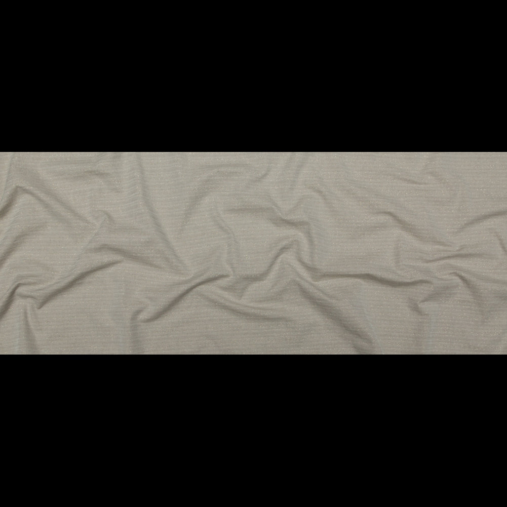 Italian Winter Twig, Gray and Metallic Gold Herringbone Cotton Suiting Full Italian Winter Twig, Gray and Metallic Gold Herringbone Cotton Suiting Full