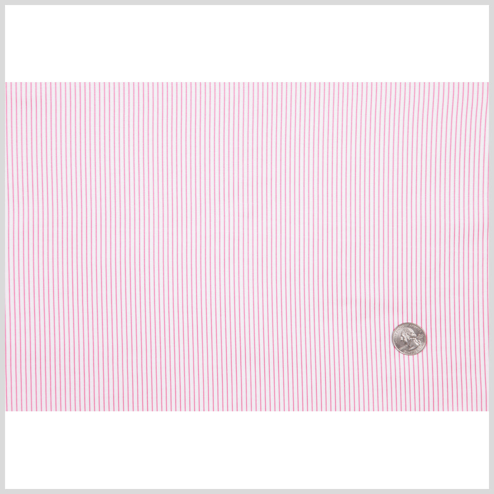 White/Pink Striped Shirting Full White/Pink Striped Shirting Full
