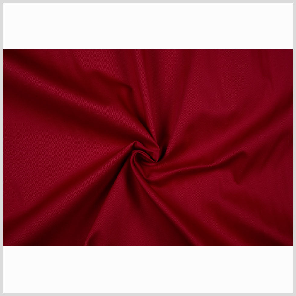 Organic Cotton Twill - Tomato Red - Stratton Collection Organic Cotton Twill - Tomato Red - Stratton Collection