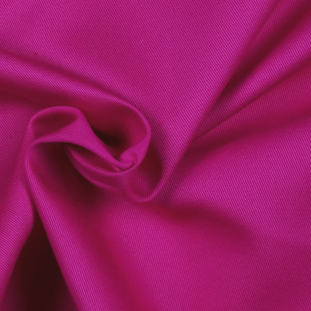 Organic Cotton Twill - Hibiscus - Stratton Collection Organic Cotton Twill - Hibiscus - Stratton Collection