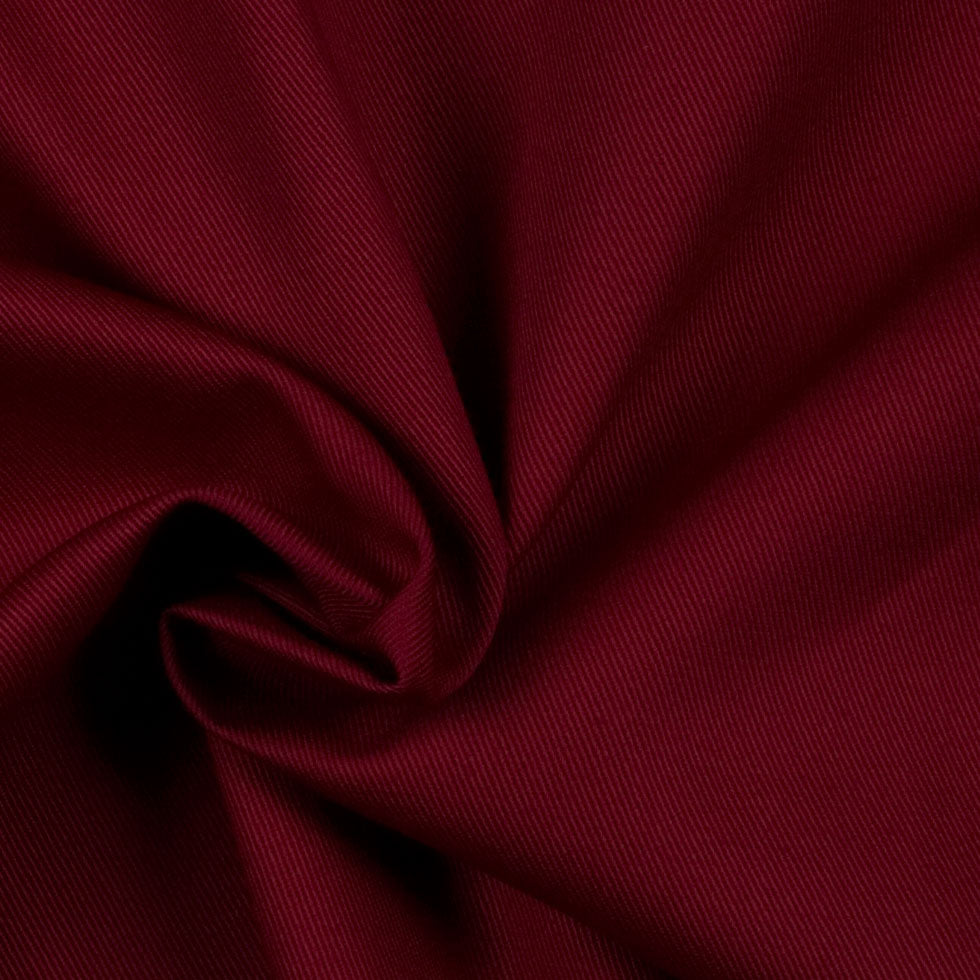 Organic Cotton Twill - Chili Pepper - Stratton Collection Organic Cotton Twill - Chili Pepper - Stratton Collection