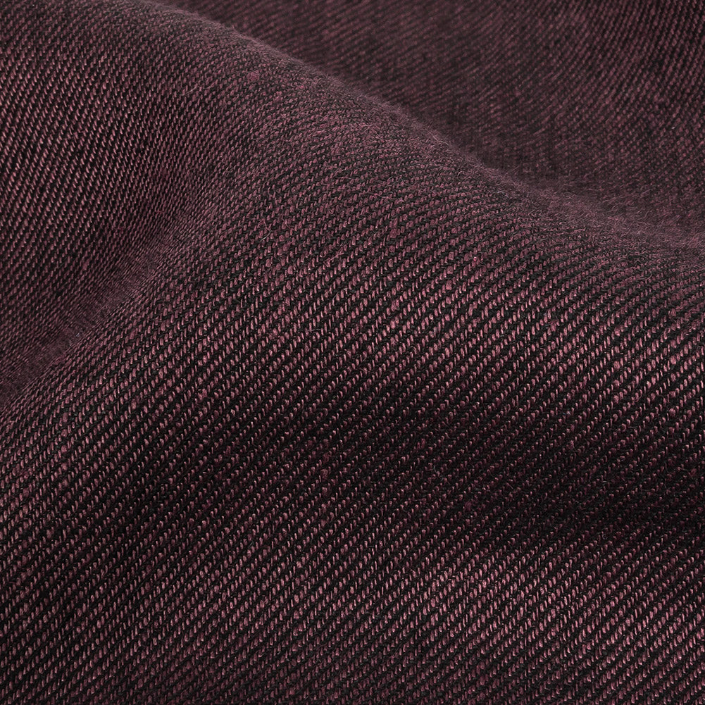Purple/Black Solid Twill Detail Purple/Black Solid Twill Detail