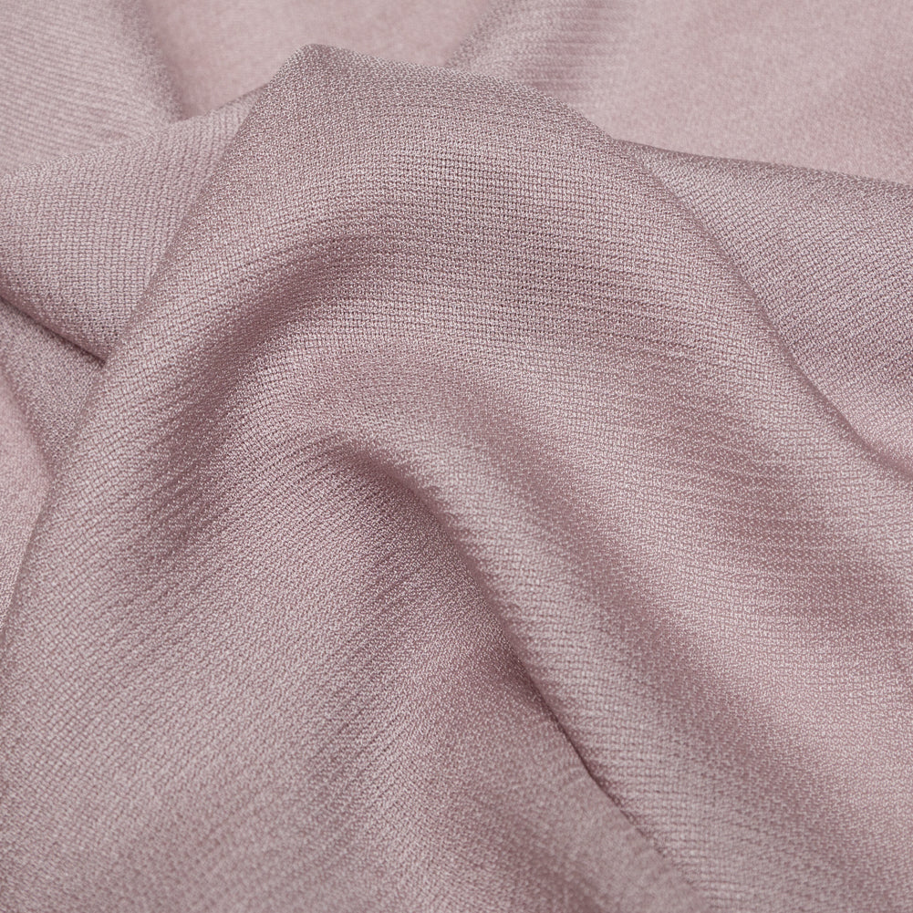 Italian Deauville Mauve Rayon and Acetate Tactile Woven Detail Italian Deauville Mauve Rayon and Acetate Tactile Woven Detail