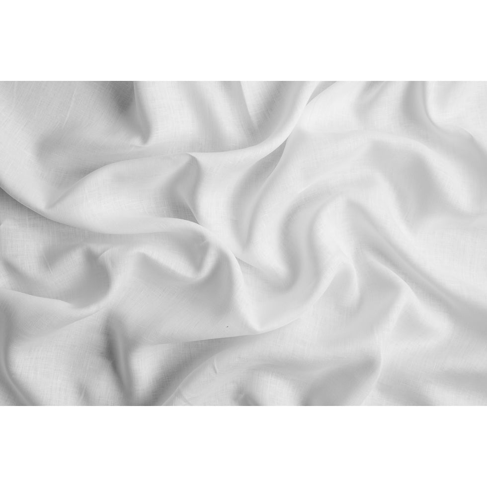 White Light-Weight Linen Woven White Light-Weight Linen Woven