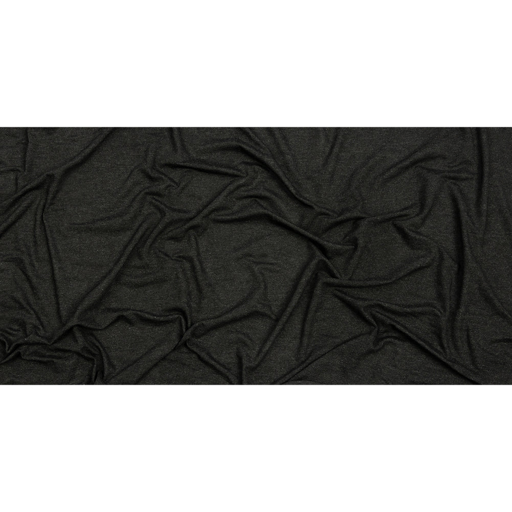 Heathered Charcoal Stretch Rayon Jersey Full Heathered Charcoal Stretch Rayon Jersey Full