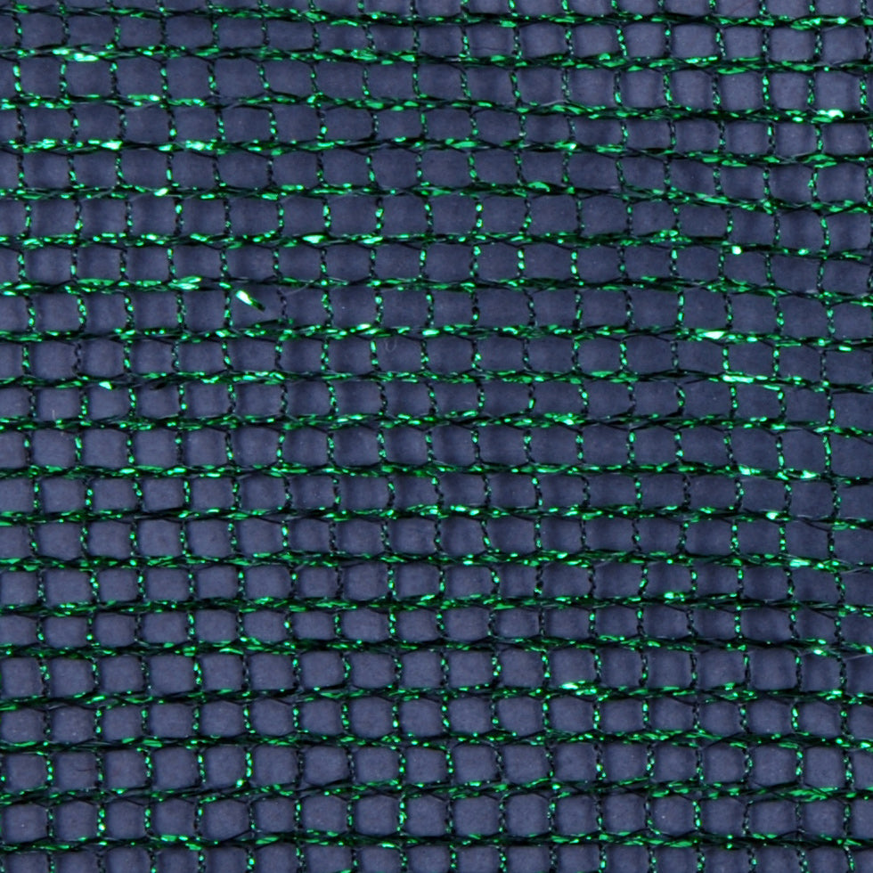 Metallic Green/Black Solid Tulle & Crinoline Detail Metallic Green/Black Solid Tulle & Crinoline Detail