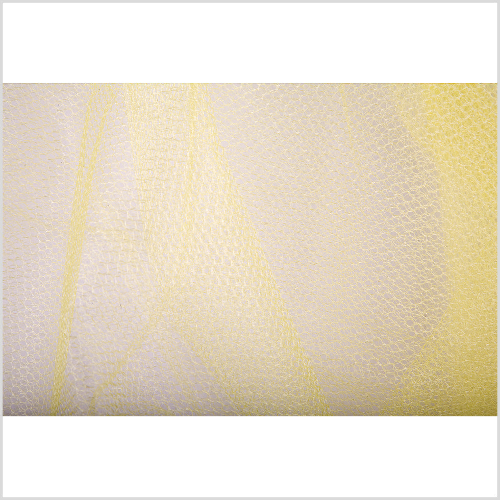Nylon Net Tulle - Lemon - Gianna Collection Full Nylon Net Tulle - Lemon - Gianna Collection Full